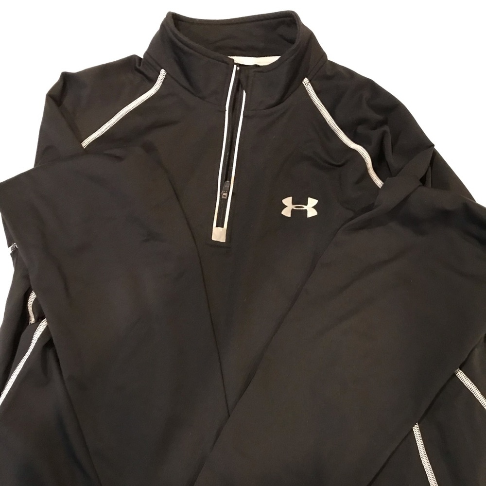 Under Armour Black 1/4 Zip Up